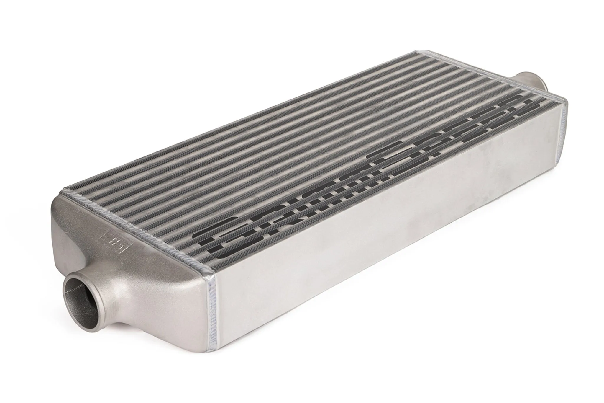 Front Mount Intercooler Kit BLACK Coated [Inc. Black Piping] - Subaru 15-21 STI