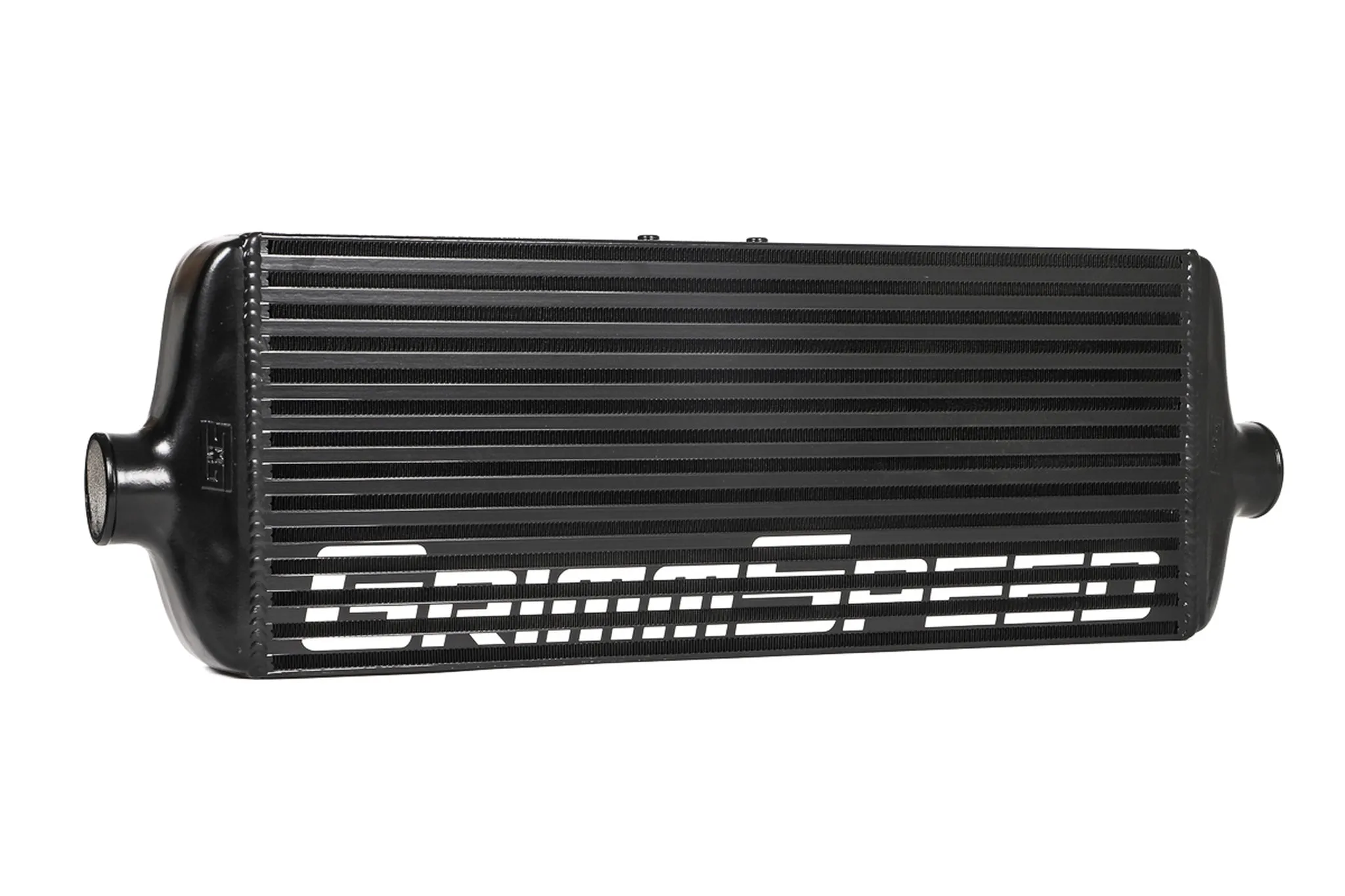 Front Mount Intercooler Kit BLACK Coated [Inc. Black Piping] - Subaru 15-21 STI