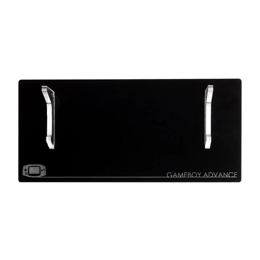 Game Boy Advance Gloss Black Display Stand - Rose Colored Gaming