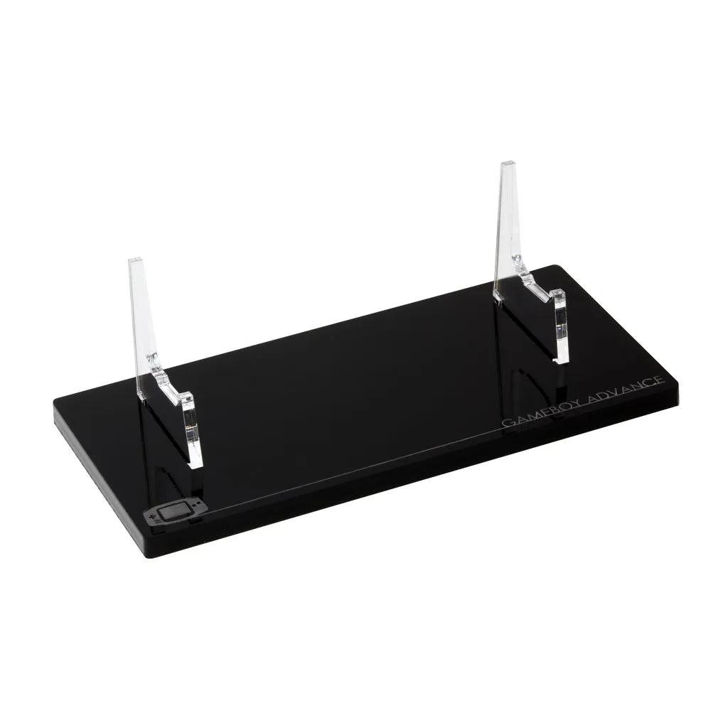 Game Boy Advance Gloss Black Display Stand - Rose Colored Gaming