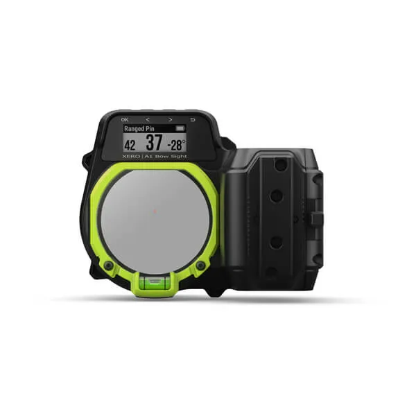 GARMIN Xero A1 Bow Sight (Right Hand) with AAA Batteries and Cleaning Cloth