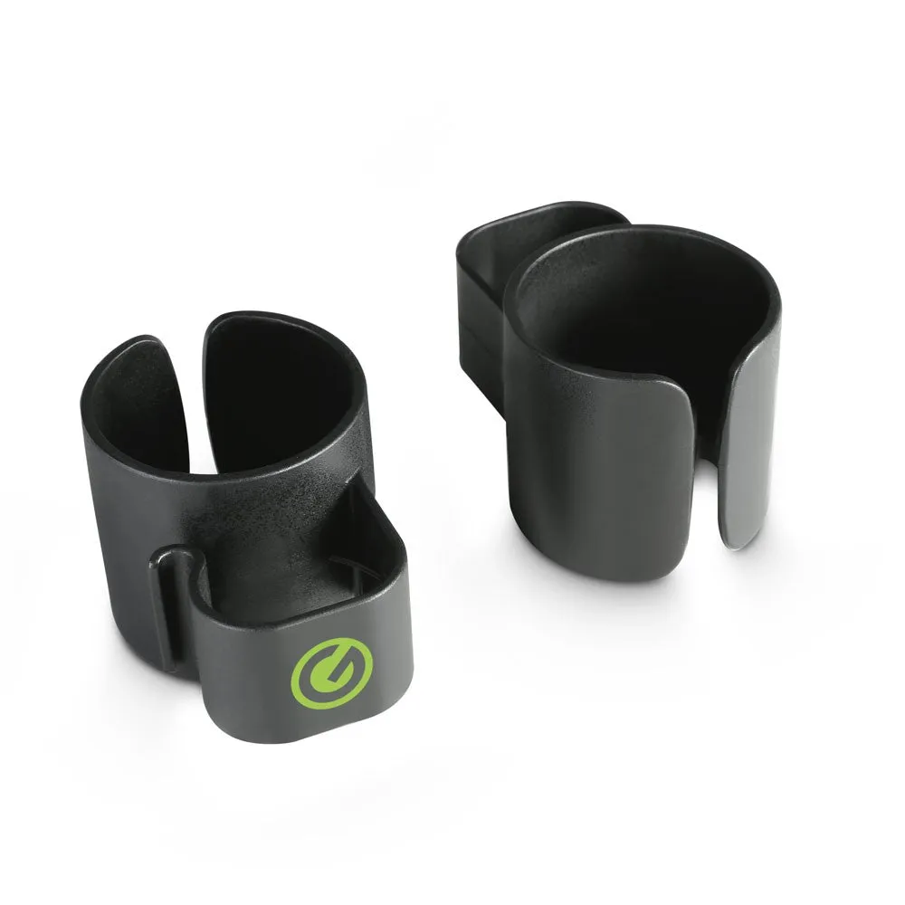 Gravity GR-GSACC35B Speaker Pole Cable Clips - 2 Pack