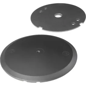 Gravity GR-GWB123SET1B Round Cast Iron Base and Weight Plate Set for M20 Poles (DEMO)