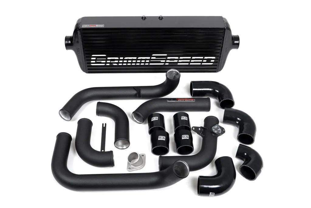 Grimmspeed Front Mount Intercooler Kit [Inc. Black Piping] - Subaru 08-14 WRX - 090230