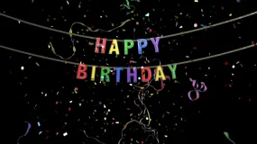 Happy Birthday - Virtual Background