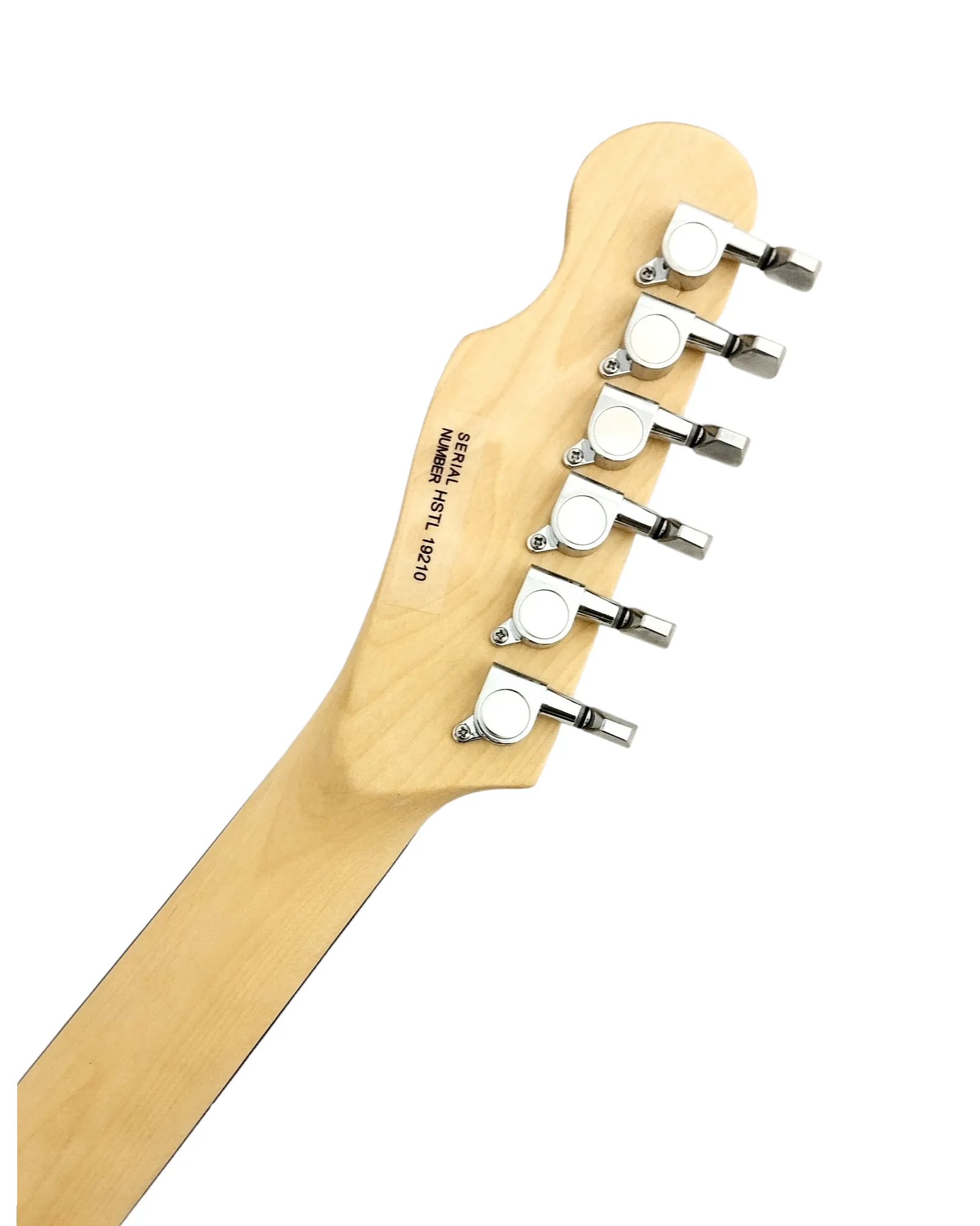 Haze Spalted Maple HH Humbuckers Maple Neck HTL Electric Guitar - Natural HSTL19210