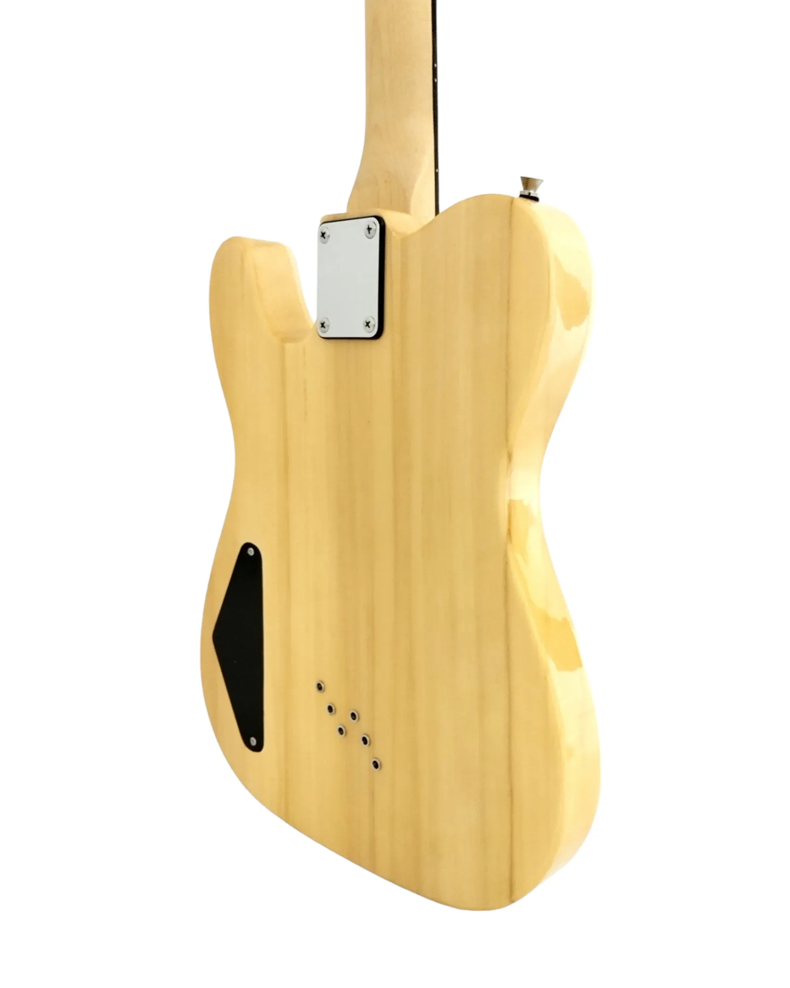 Haze Spalted Maple HH Humbuckers Maple Neck HTL Electric Guitar - Natural HSTL19210
