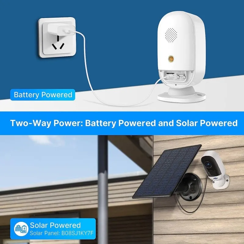 Hiseeu Wireless Outdoor Security Camera System 3MP