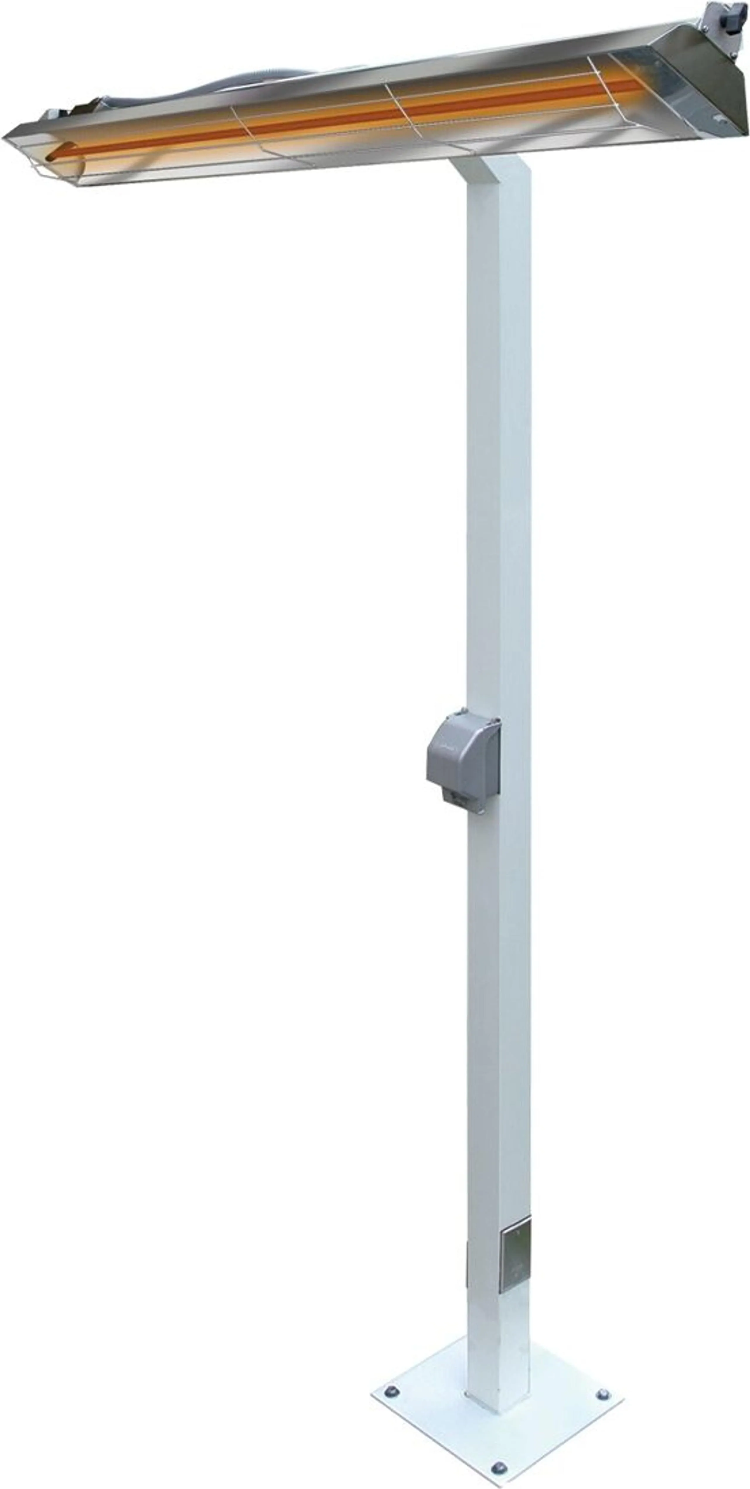 Infratech C48 Pole Mount - White Fits 48" Heaters 22-1263