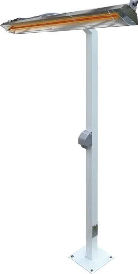 Infratech C61 Pole Mount - White Fits 61" Heaters 22-1265