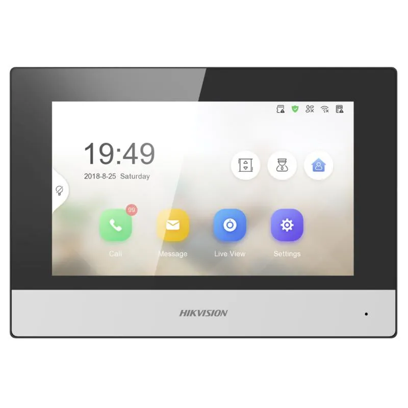 IP Internal 7 Inch Monitor | White