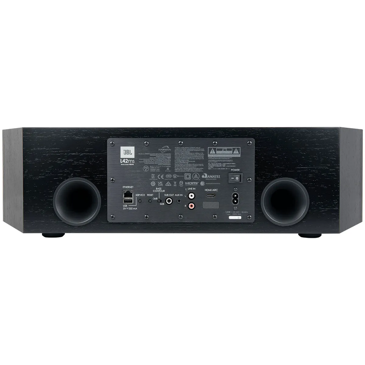 JBL L42ms OPEN BOX  Integrated Music System - Black Walnut-Excellent Condition