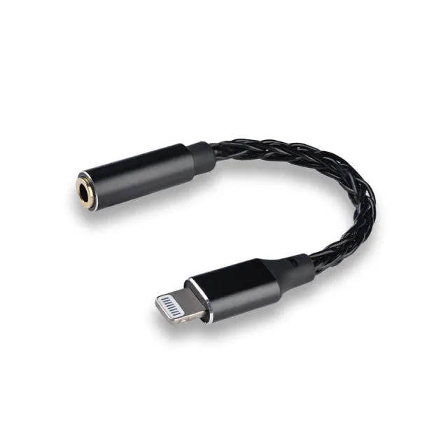 JCALLY JM08L HiFi Earphone Amplifier 3.5mm to Lightning Earphone Adapter