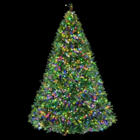 Jollys Christmas Tree 2.4M Xmas Tree with 3190 LED Lights Multi Colour