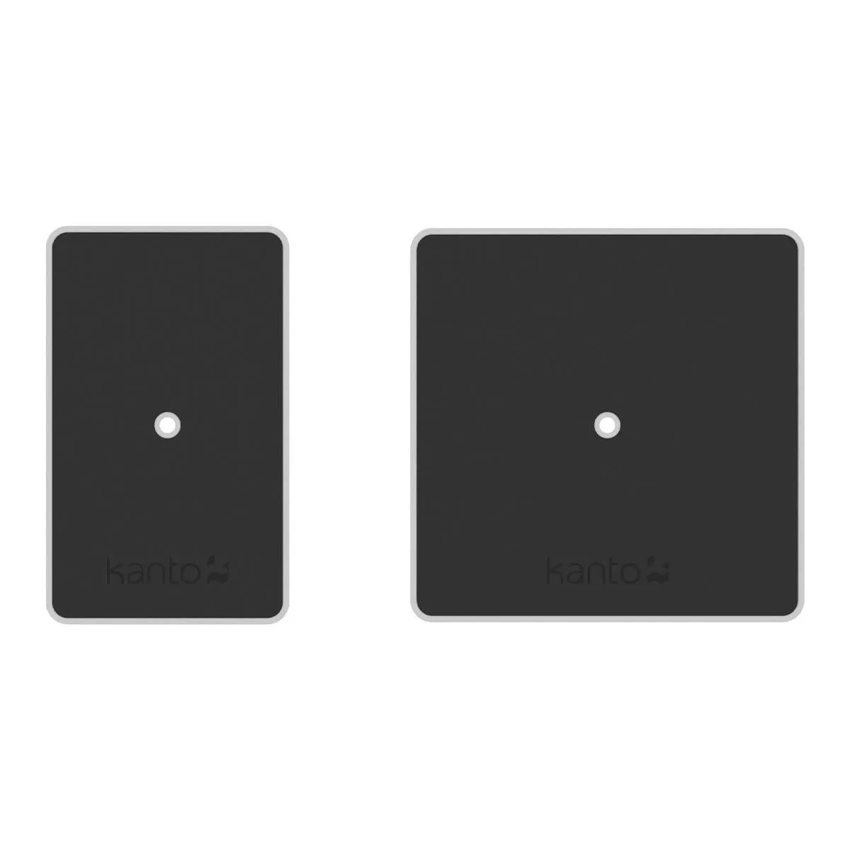 Kanto SP6HD 6" Universal Desktop Speaker Stands with Rotating Top Plates and Cable Management - Pair (White)