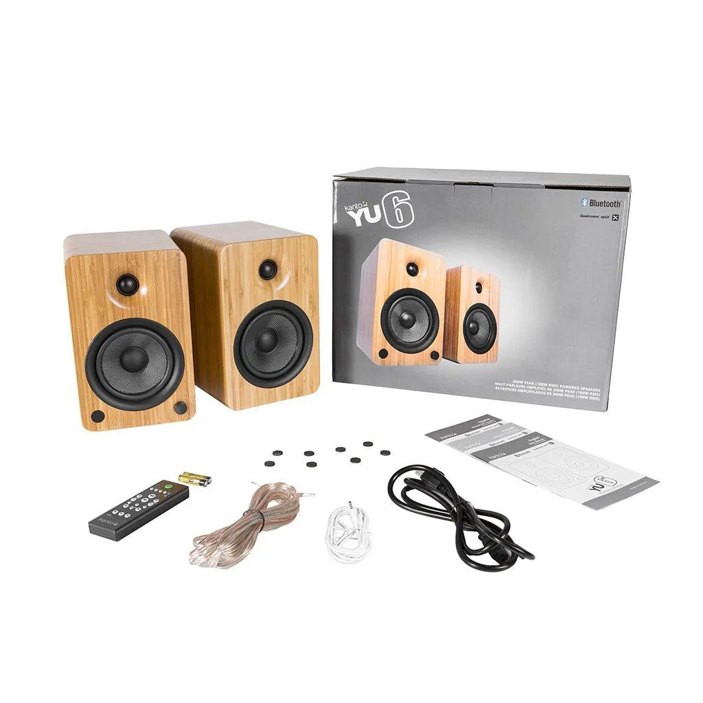 Kanto YU6 Powered Bookshelf Speakers