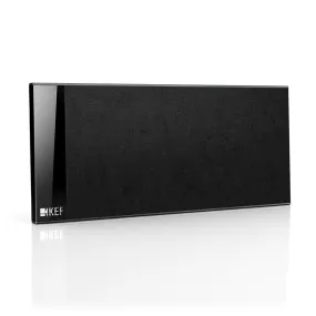 KEF T101C Black Thin Centre Speaker, Supplied With Desk Stand