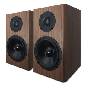 KLH Kendall 2B 2-Way Bookshelf Speakers - Pair (English Walnut)