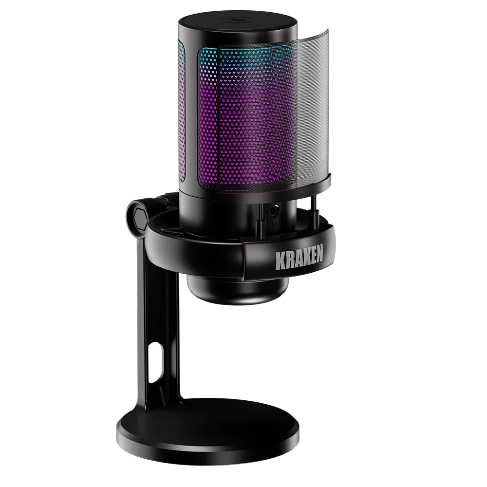 Kraken Echo - RGB Streaming & Gaming Microphone - BLACKOUT