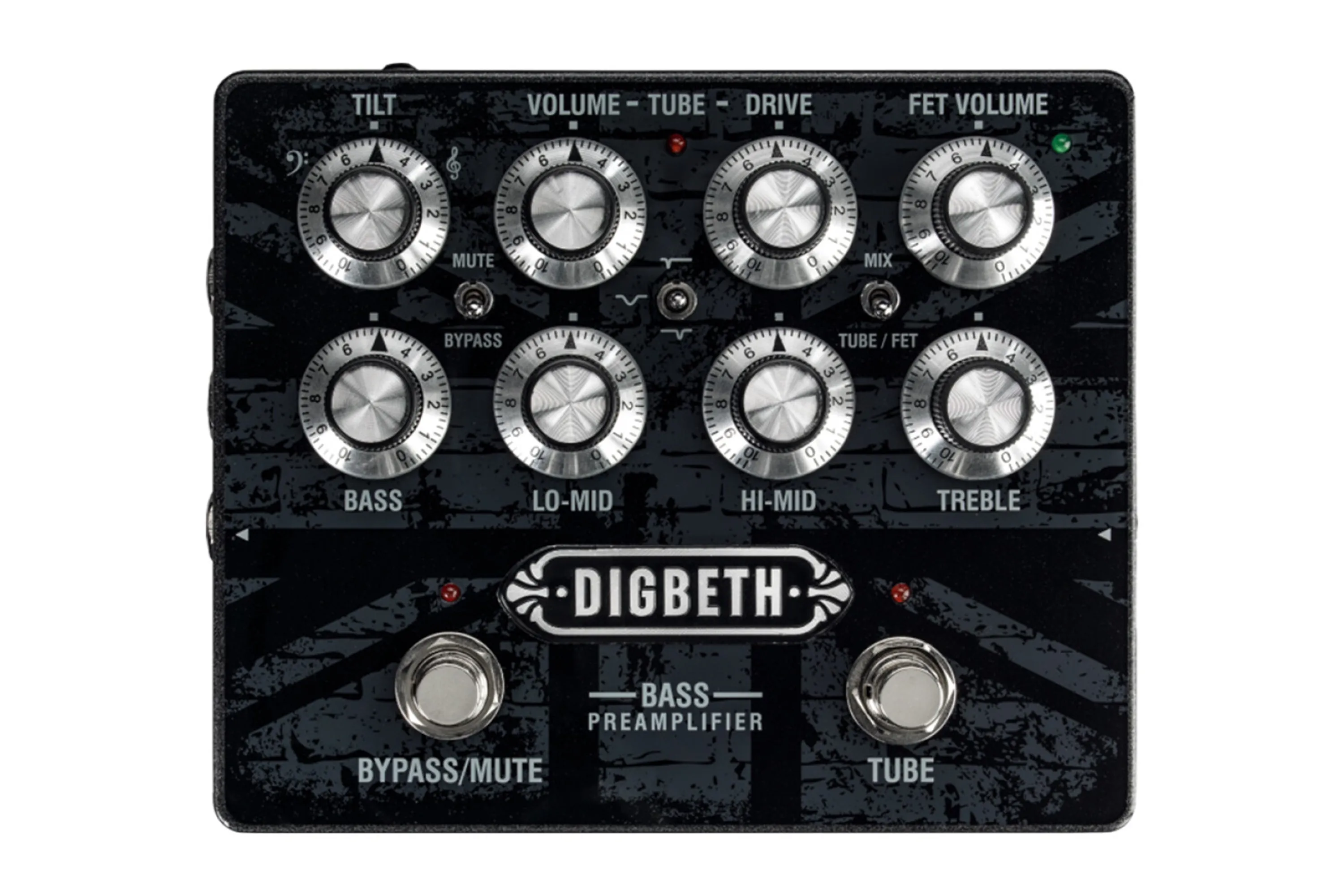 Laney DIGBETH Series Bass Guitar Pre Amplifier Pedal