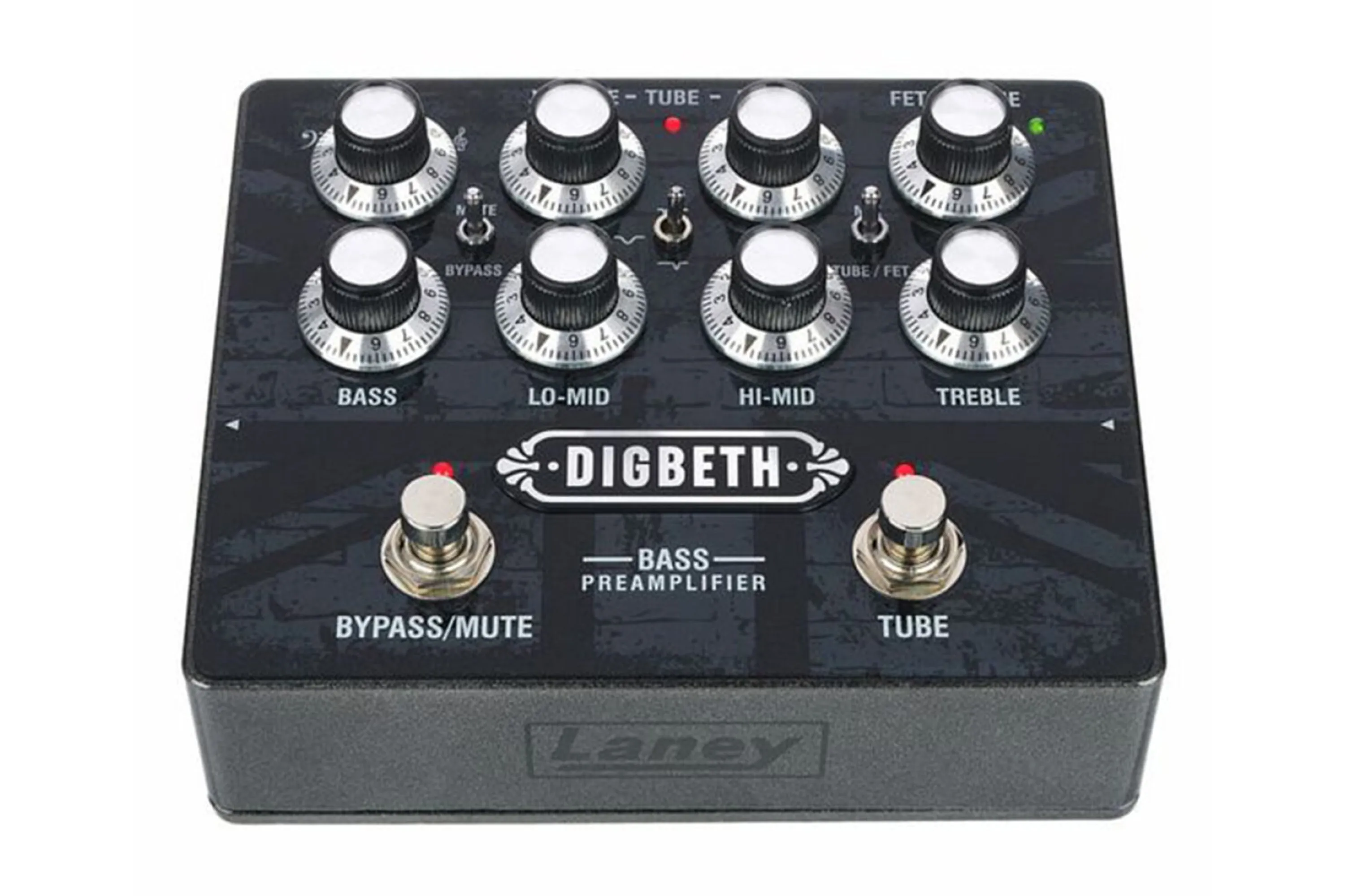 Laney DIGBETH Series Bass Guitar Pre Amplifier Pedal