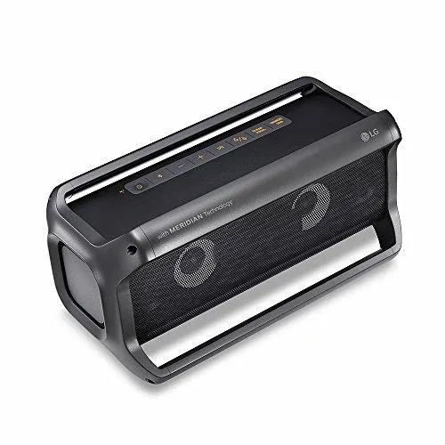 LG PK7 XBOOM Go Water-Resistant Wireless Bluetooth Party Speaker with Up To 22 Hours Playback - Black