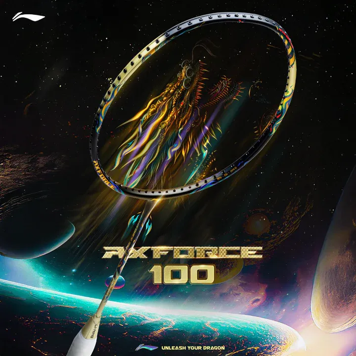 Li-Ning AxForce 100 Qilin (Gold/Blue/Black)