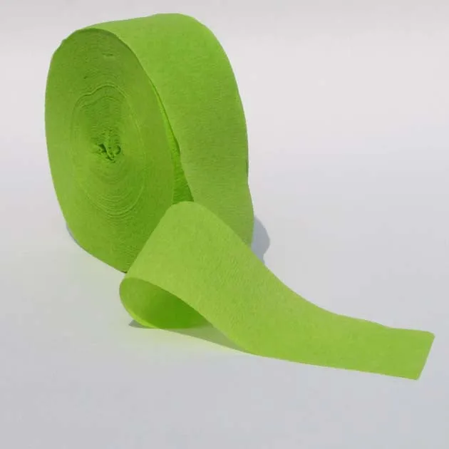 Light Green Crepe Paper Streamers 150&#039; Long