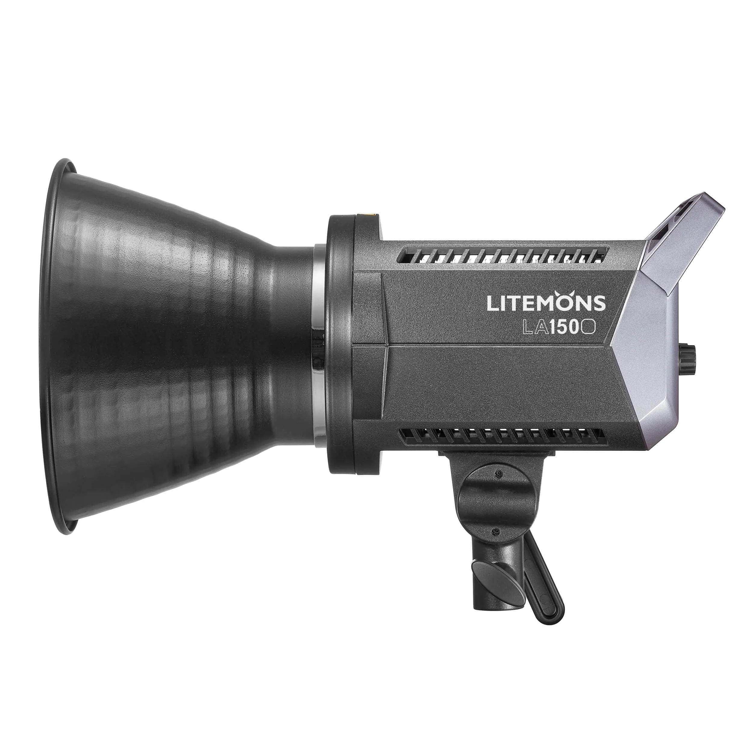 Litemons LA150Bi Three-Head LED Light Professional Lighting Kit (With QR-P60T Softbox, UB-105W Umbrella & CS-50T Diffuser)