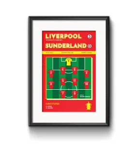 Liverpool FA Cup Final 1992 Print