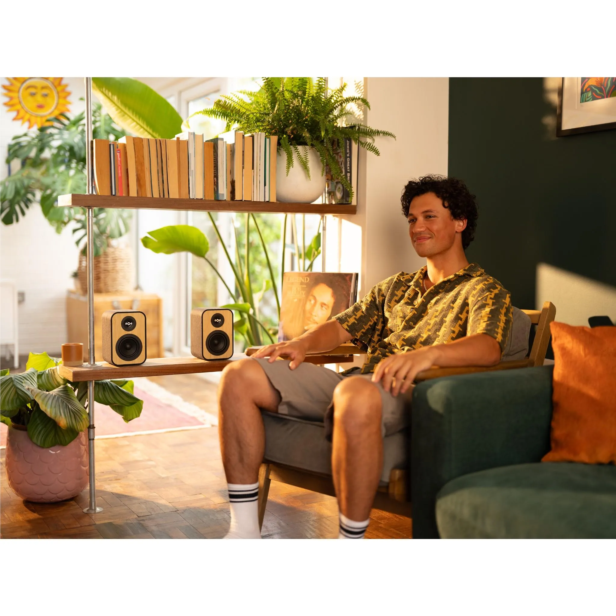 Marley Uplift Bookshelf Speakers