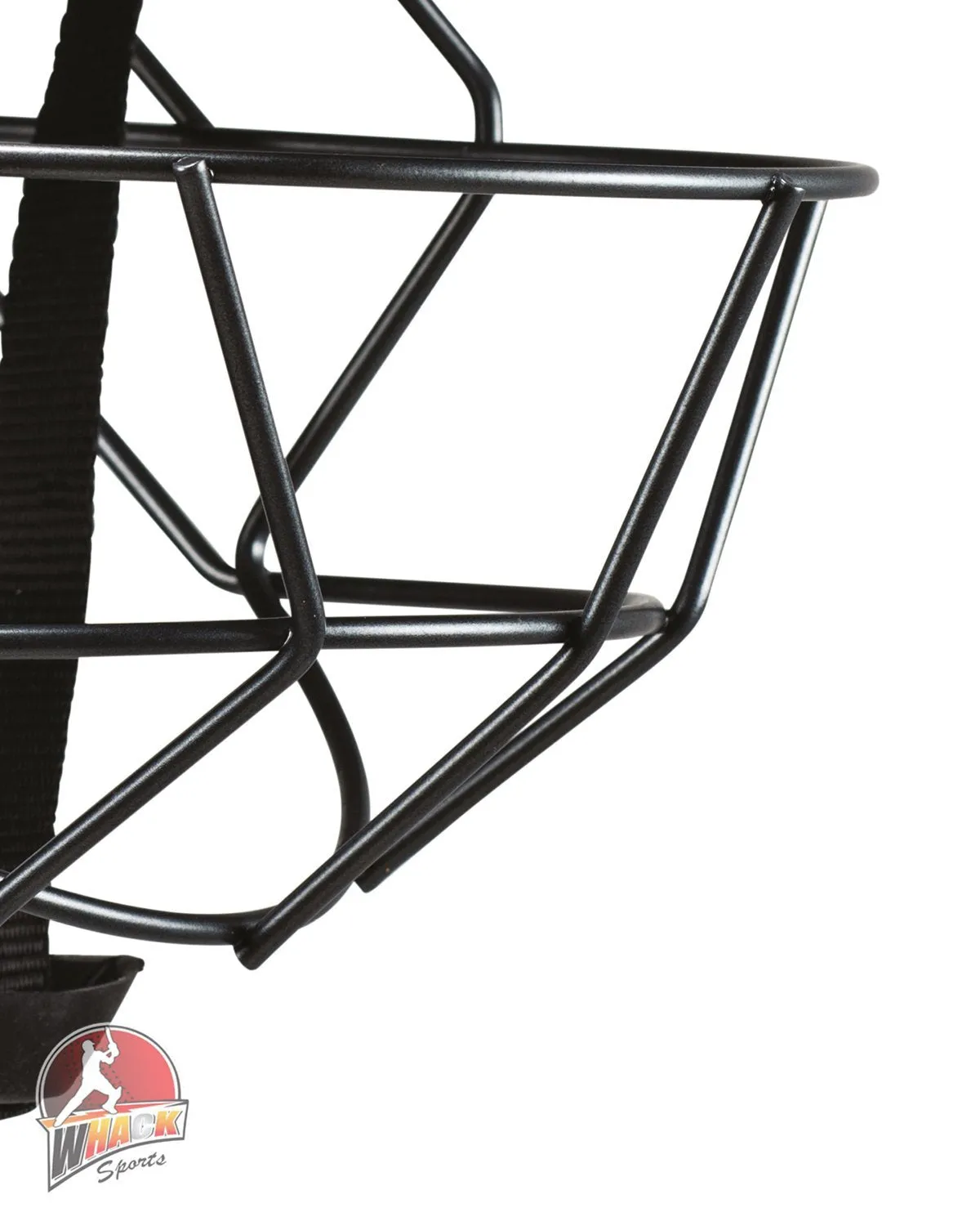 Masuri C Line Plus Stainless Steel Cricket Batting Helmet - Black - Junior/Boys