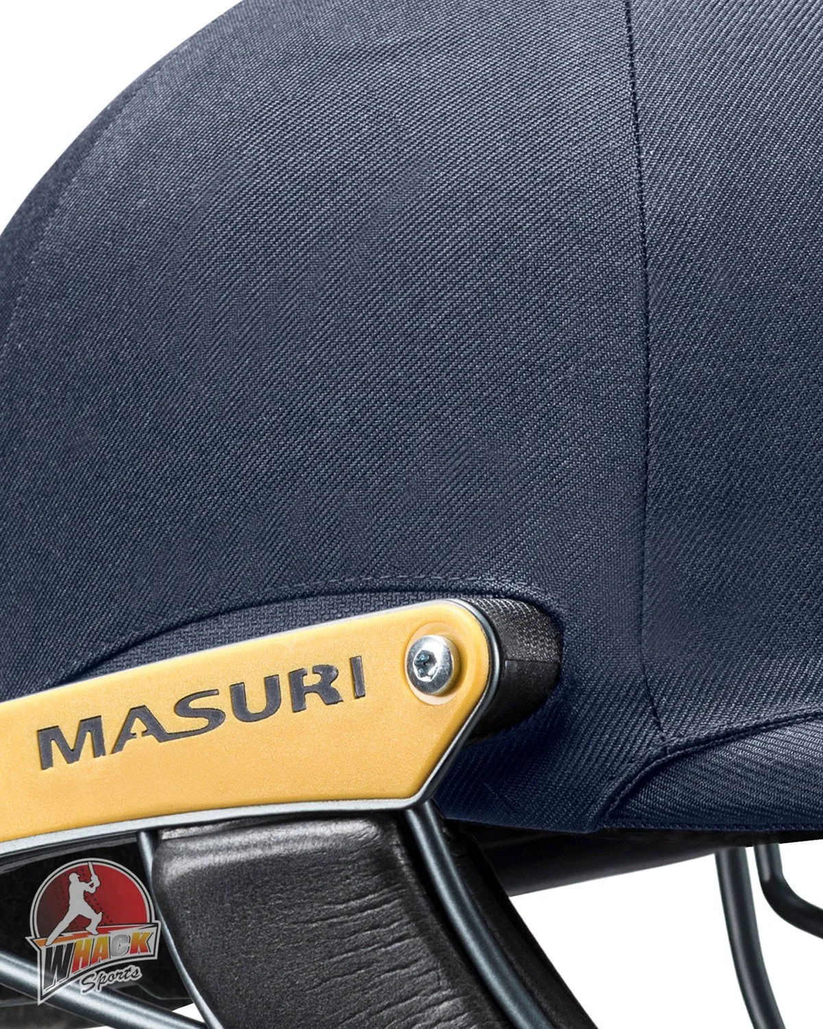 Masuri E Line Stainless Steel Cricket Batting Helmet - Yellow - Senior