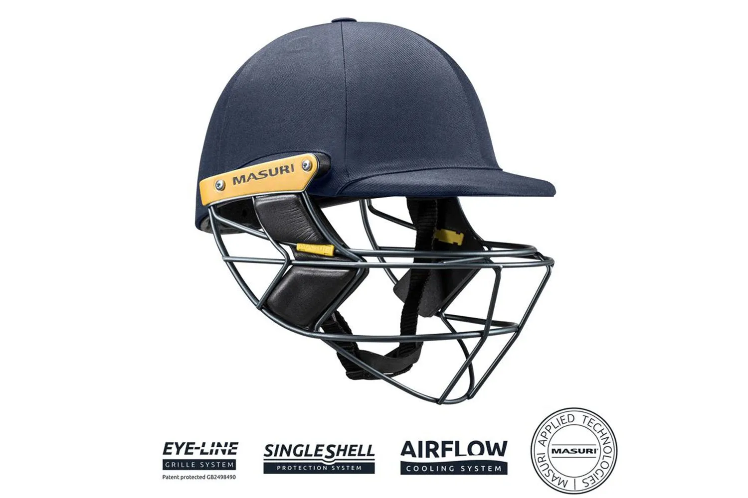 Masuri E Line Titanium Cricket Batting Helmet - Senior - Custom Logo