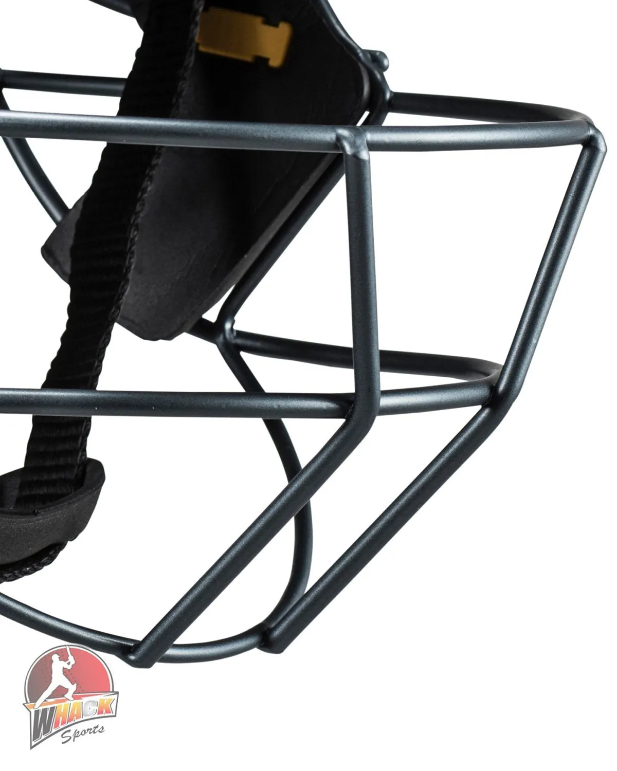 Masuri T Line Stainless Steel Cricket Batting Helmet - Black - Senior