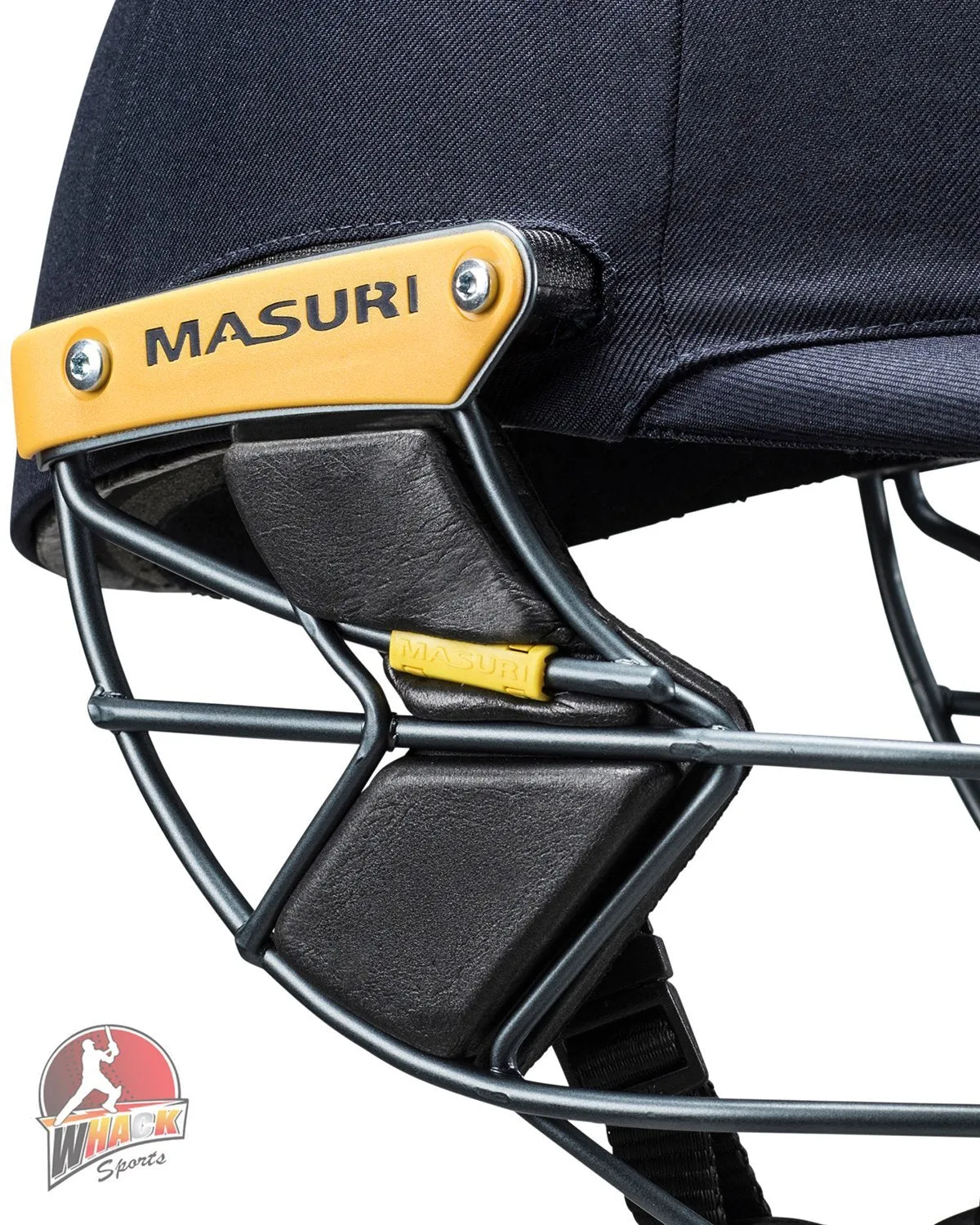 Masuri T Line Stainless Steel Cricket Batting Helmet - Green - Senior
