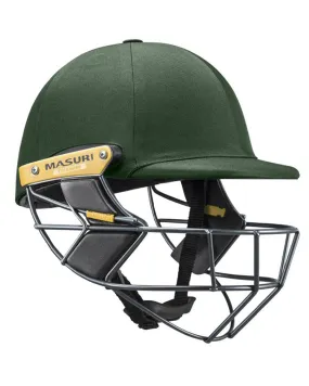 Masuri T Line Titanium Cricket Batting Helmet - Green - Senior