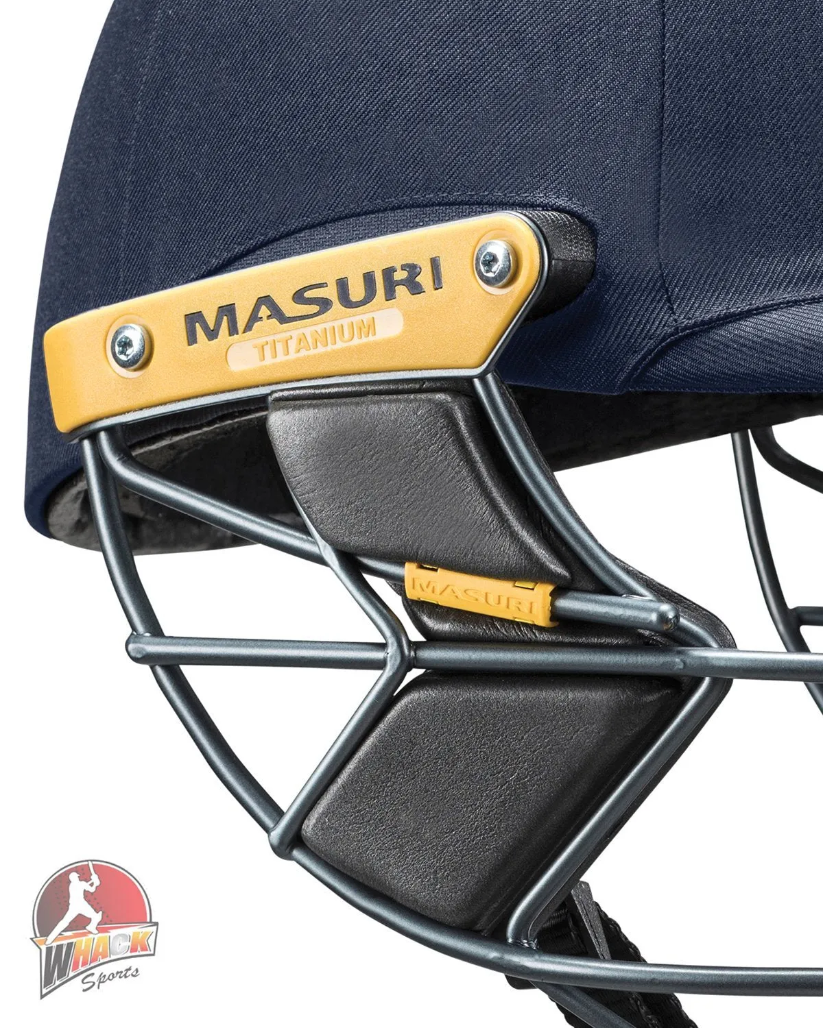 Masuri T Line Titanium Cricket Batting Helmet - Maroon - Senior