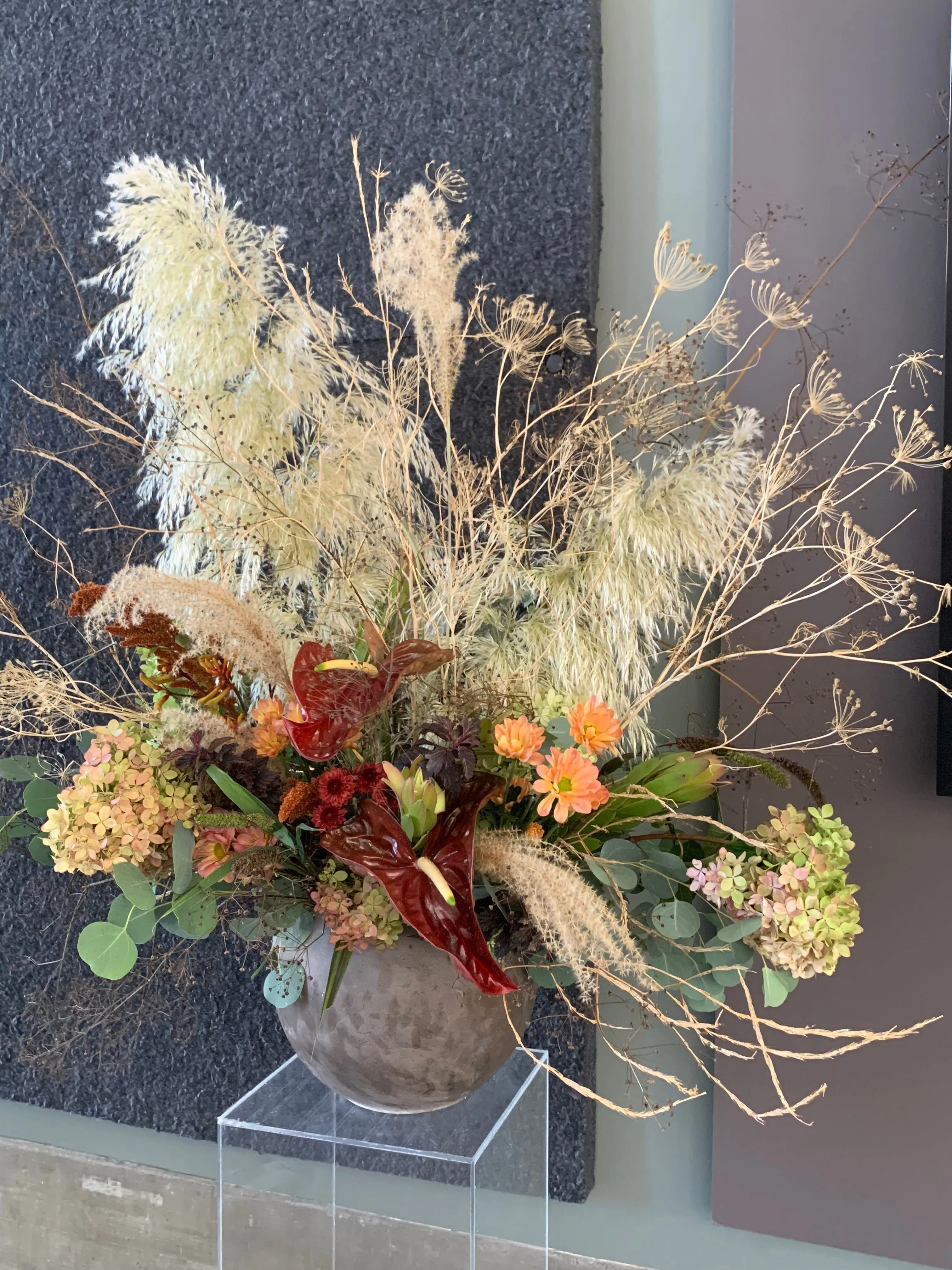 Memorial Flowers, small event order ($1500 minimum)