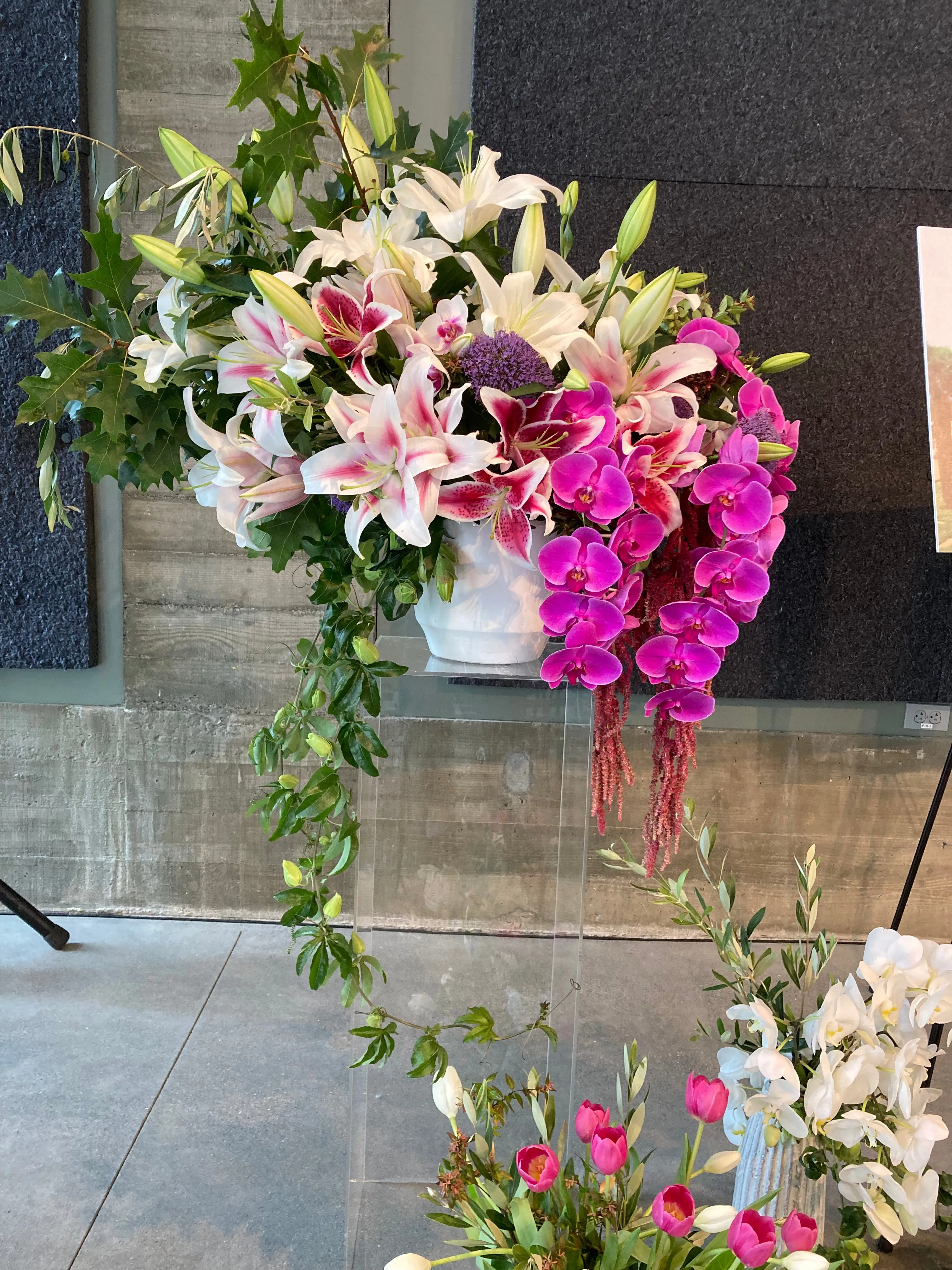 Memorial Flowers, small event order ($1500 minimum)