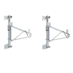 Metro SW36C Wall Mount End Unit Kit, Supports Four 18" Shelf Levels