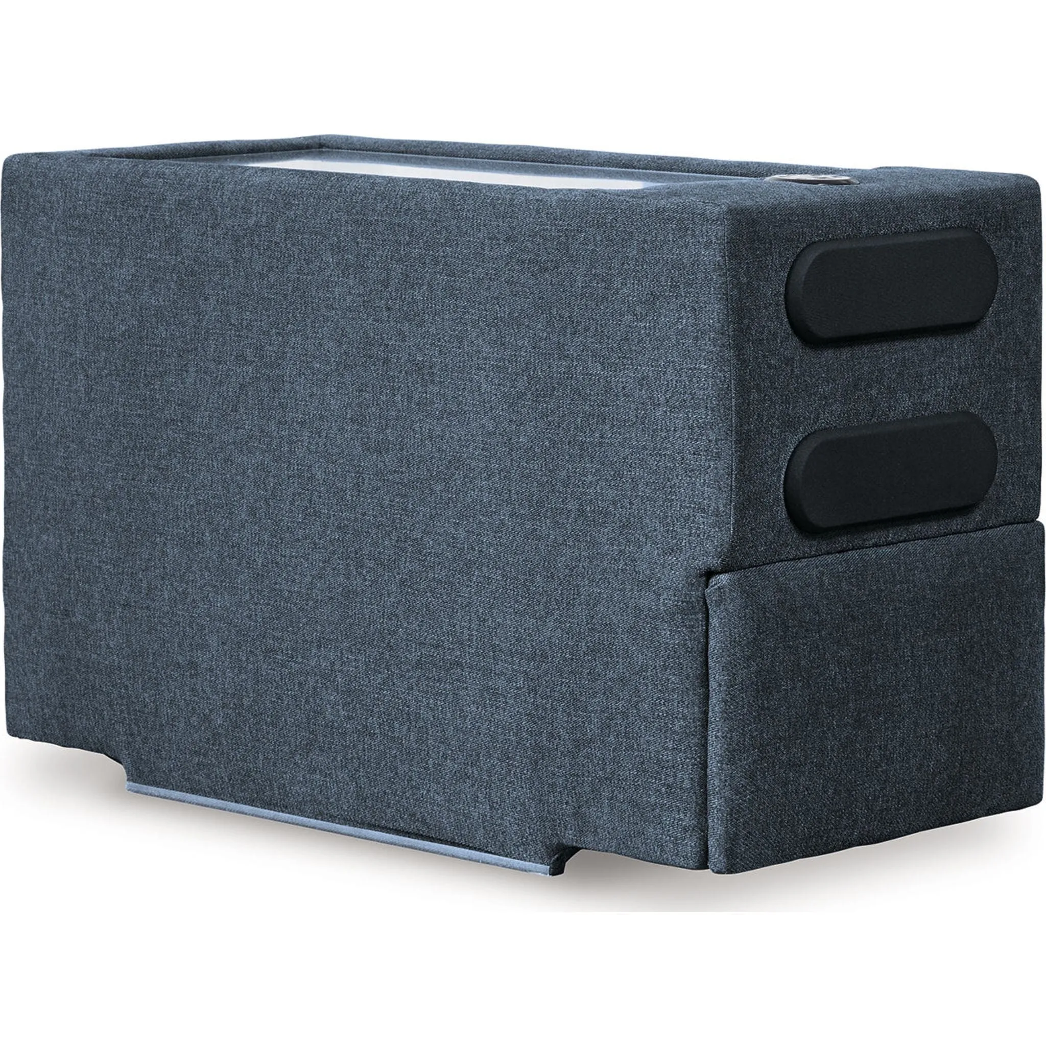Modmax 8 Piece Modular Sectional with Audio and Storage Consoles