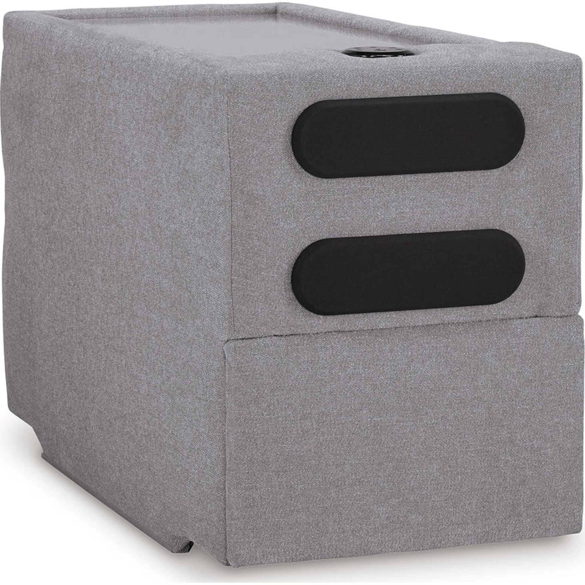 Modmax 8 Piece Modular Sectional with Audio and Storage Consoles