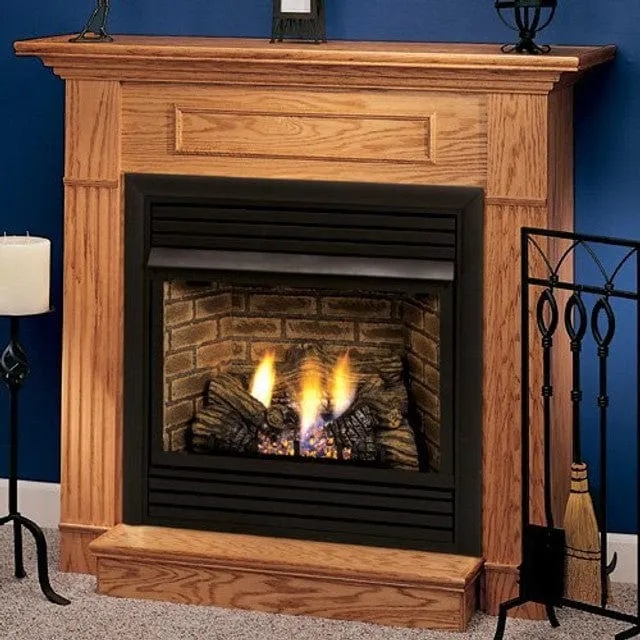 Monessen 32-Inch Wall Cabinet with Hearth WSHGC32F