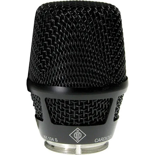 Neumann KK 104 S Capsule Head for Sennheiser SKM 5200 / SKM 5000 N Handheld Transmitters - Black