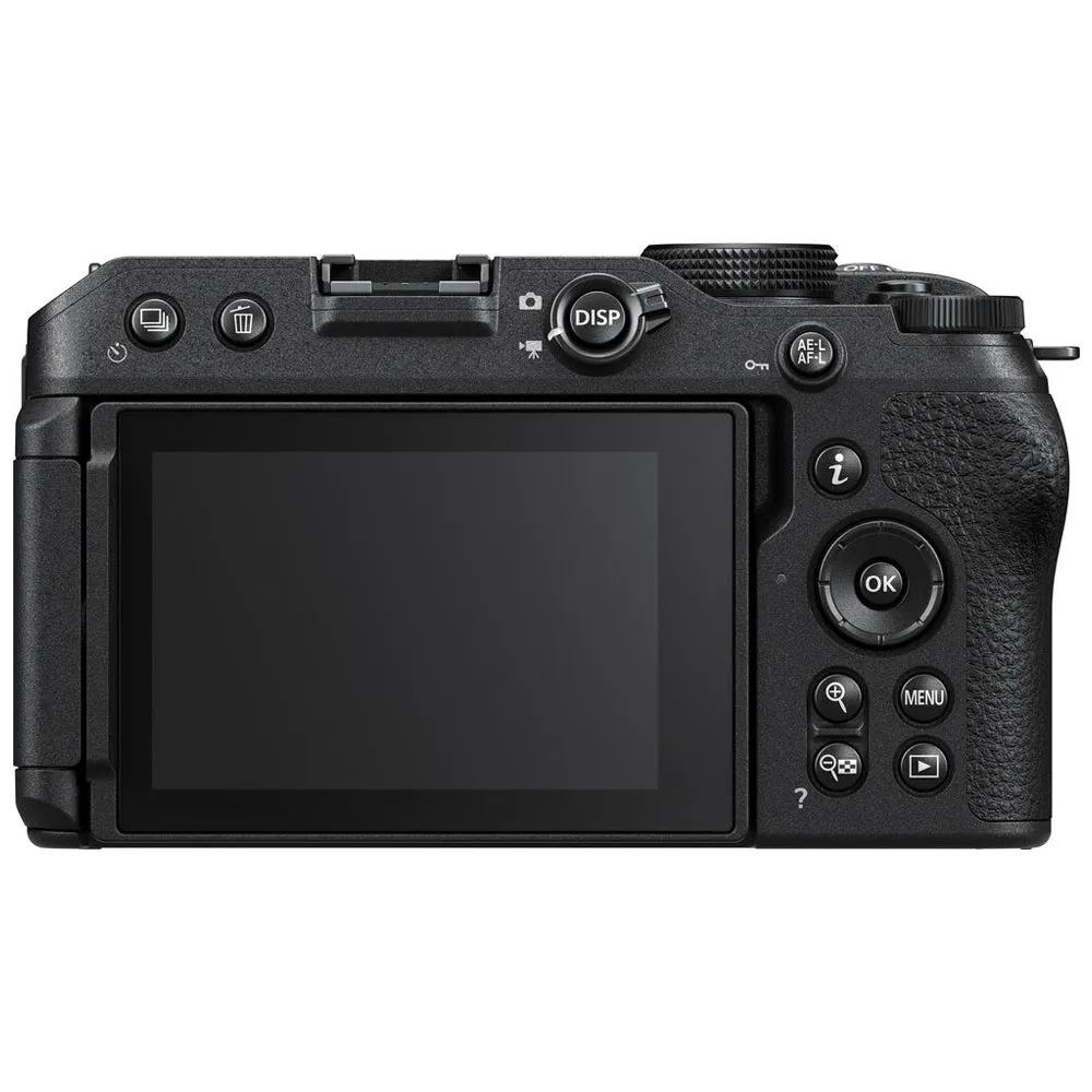 Nikon Z Series Z30 Mirrorless Vlogging Camera with 20.9 Megapixel DX APS-C Format Sensor, 4K 30fps Video Recording and Streaming, and Eye and Face Detection Hybrid Autofocus - Kits Available