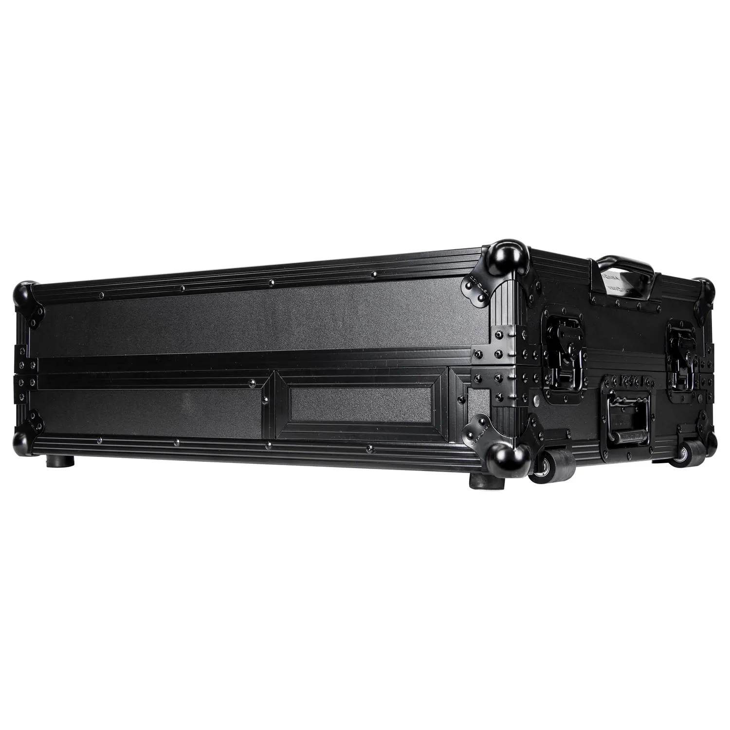 Odyssey FZGS1RA1272WBL Reversible Compact Rane Twelve and Rane Seventy/Seventy-Two Battle DJ Coffin Flight Case w/Glide Platform (Black)