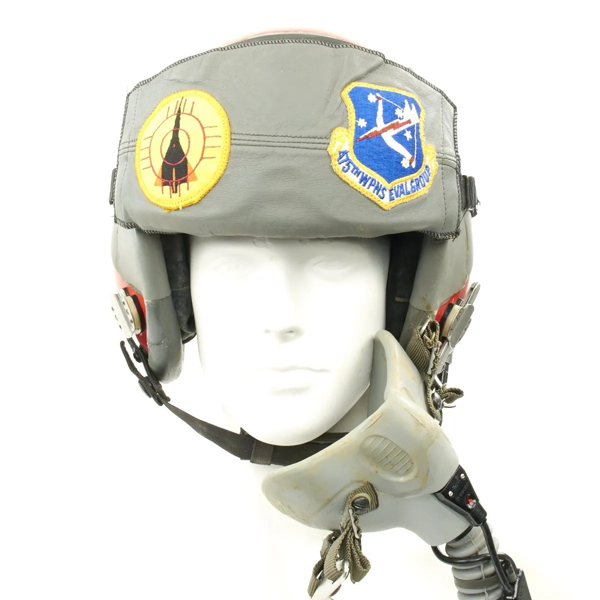 Original Cold War F-16 Fighting Falcon Pilot Helmet of the 475th Weapons Evaluation Group