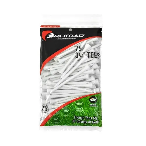 Orlimar Wood Golf Tees - 3.25"