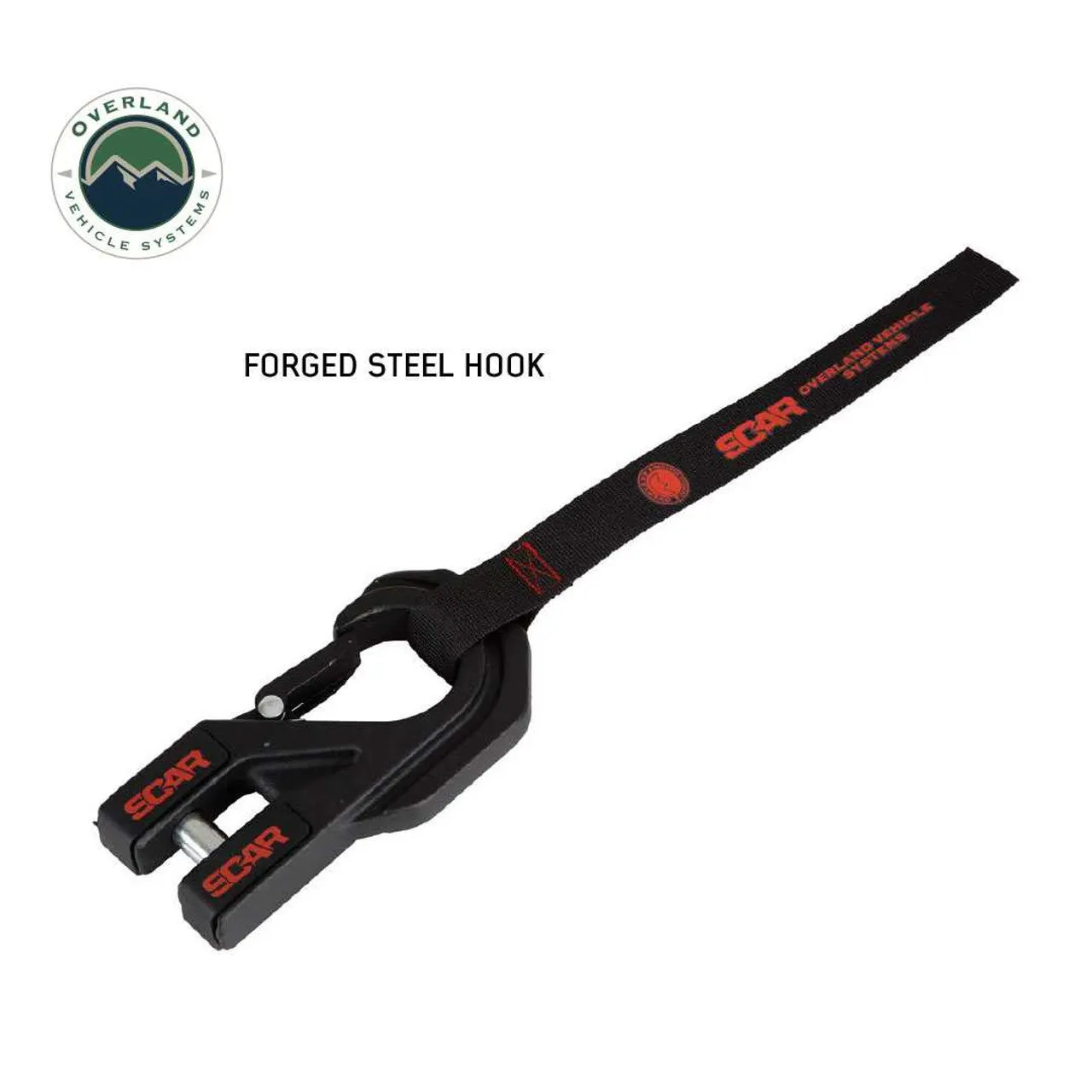 Overland Vehicle Systems Scar 10-s Winch - 10,000 lb w/Synthetic Rope